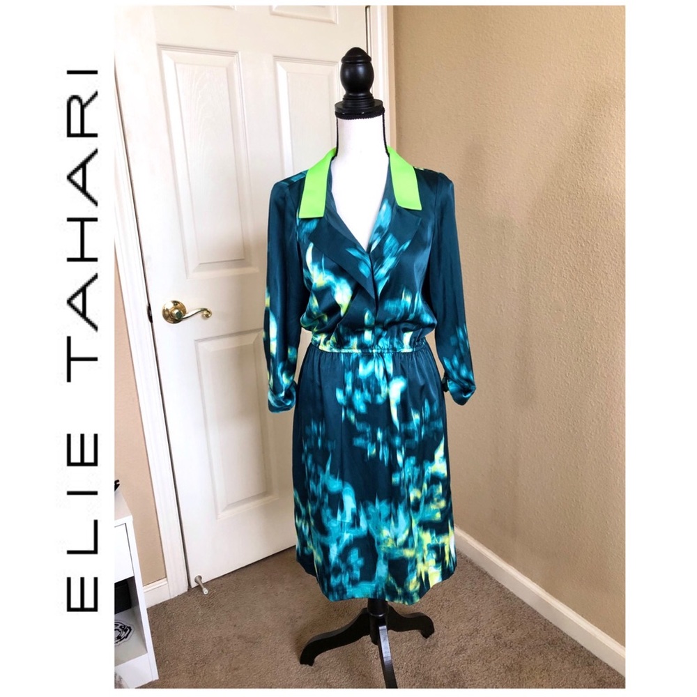 Tahari silk dress